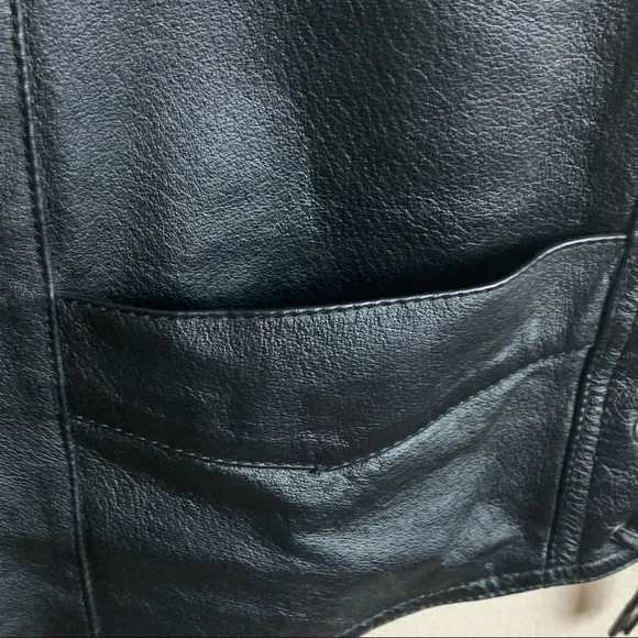 Bikestir Bike Genuine Leather Motorcycle Vest Jackets & Coats